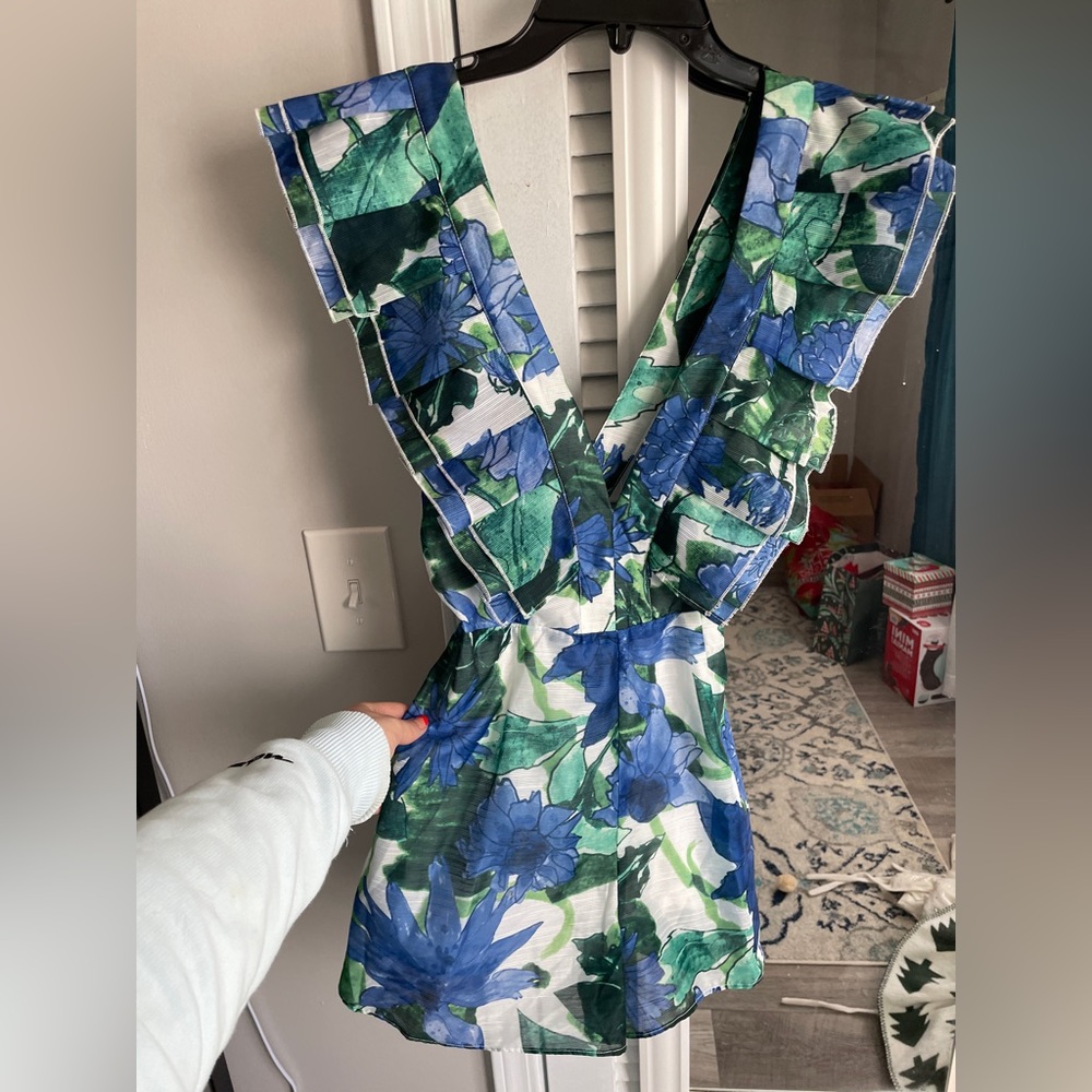 Cross cross Romper